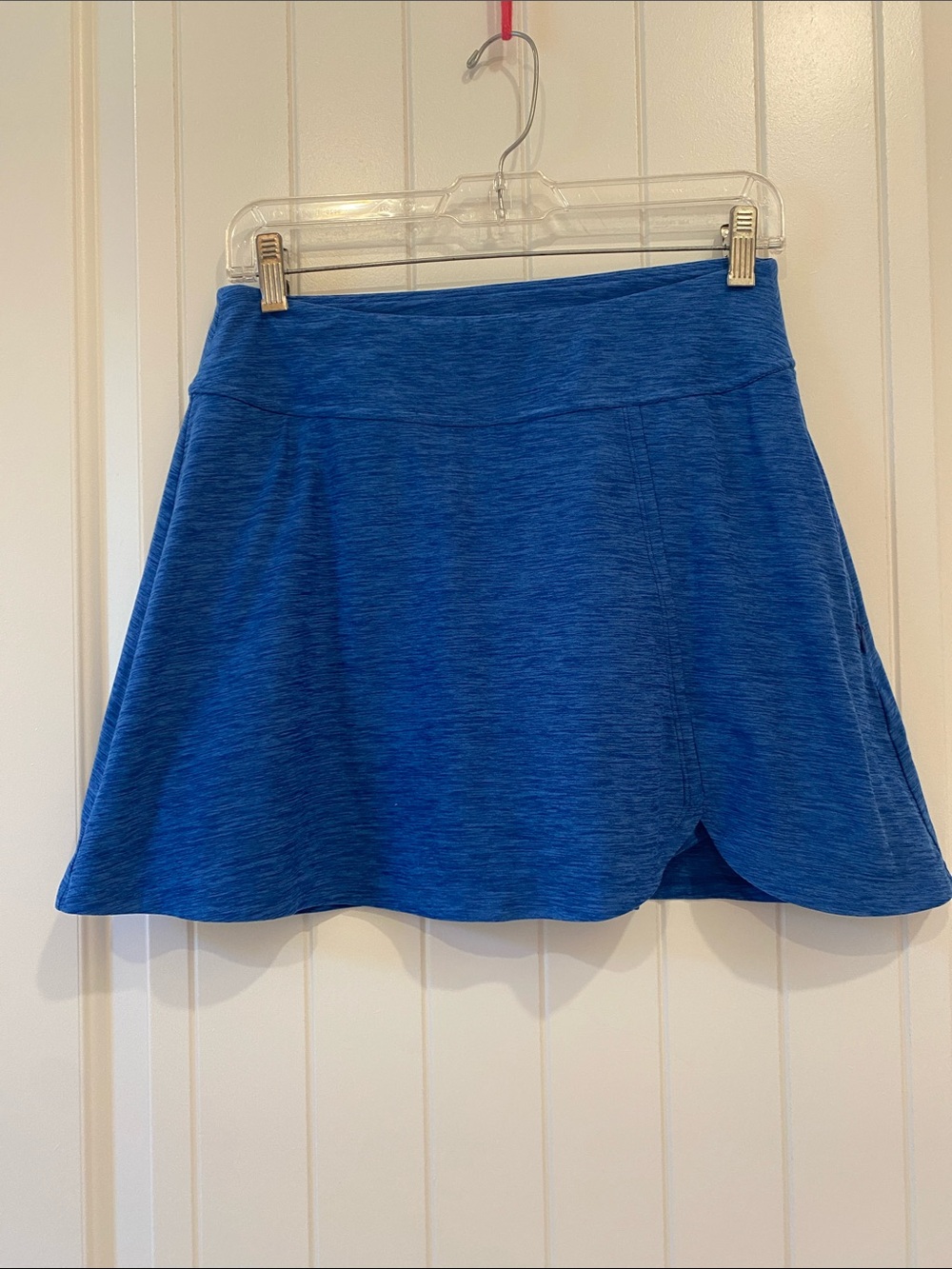 Title Nine Blue Flora Skort